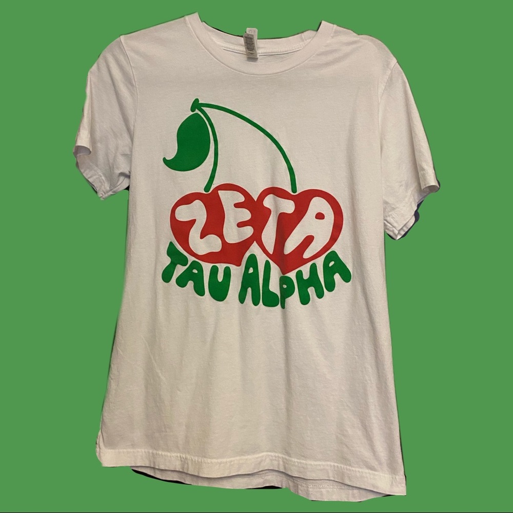 Zeta Tau Alpha - ZTA cherry shirt